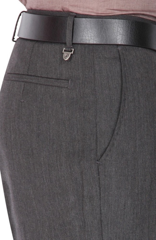 Buy Charcoal Grey Trousers  Pants for Men by NETWORK Online  Ajiocom