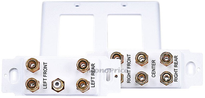 5.1 speaker hot sale wall plate