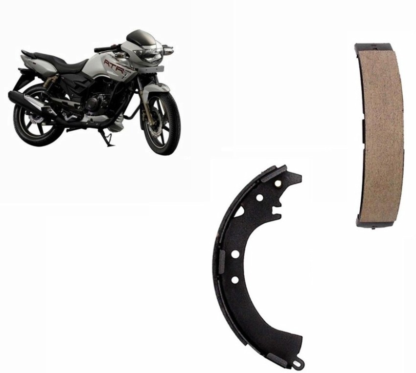 tvs apache rtr 160 rear brake shoe price