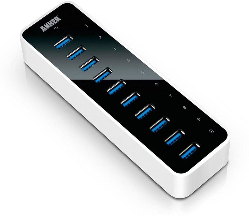 Anker SuperSpeed 10-Port AK-68ANHUB-B10A USB Hub Price in India