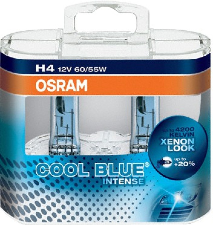 Osram Headlight Halogen Universal For Car H4 64193 Cool Blue