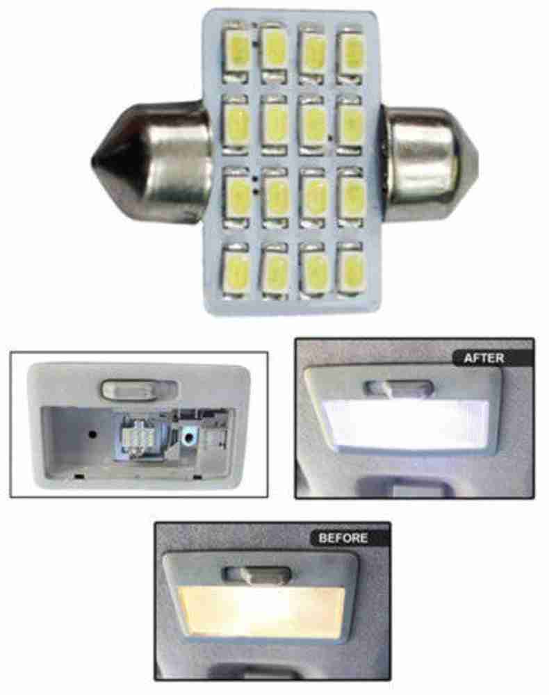 Dome light fixture shop car