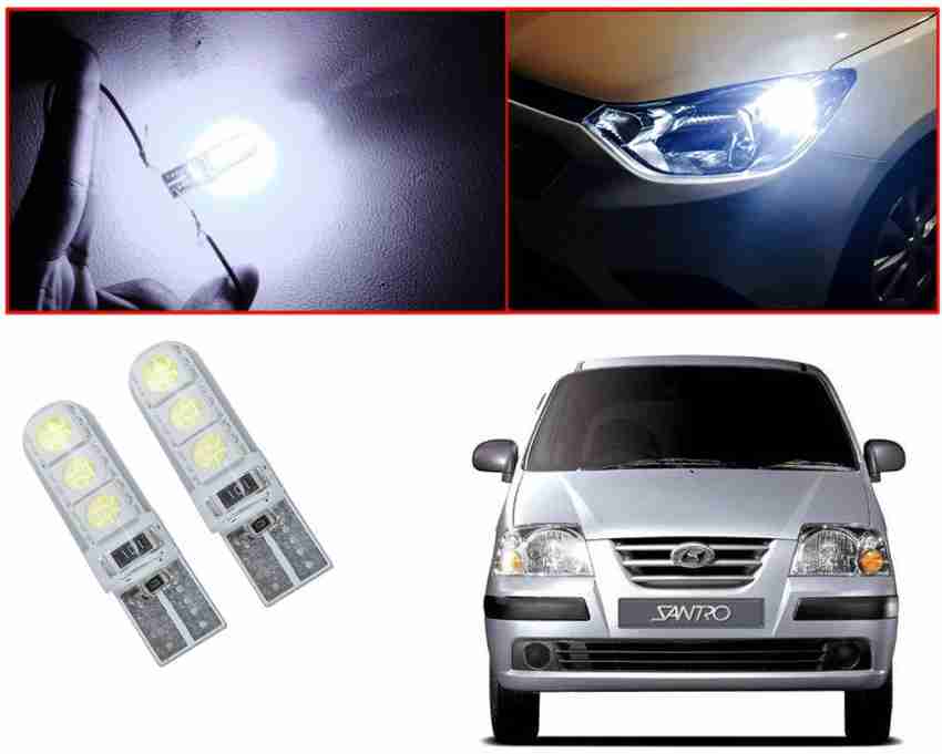 AUTO PEARL LED Parking Bulb Pilot Light / Daytime Running Lens Led Pilot  Light T10-5050 (White) For - Hyundai Santro Headlight Car, Motorbike LED  for Hyundai (12 V, 1.2 W) Price in