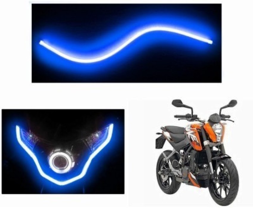 ACCESSOREEZ Flexible 30cm Headlight Neon DRL Tube BLUE-KTM Duke 200  Headlight Motorbike LED for KTM (12 V, 5 W) Price in India - Buy  ACCESSOREEZ Flexible 30cm Headlight Neon DRL Tube BLUE-KTM