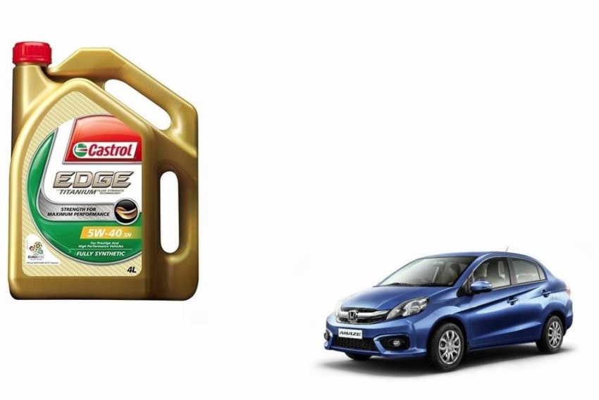 Castrol EDGE Titanium 5W-40 5W40 Fully Synthetic Engine Oil - 4 Litre 4L