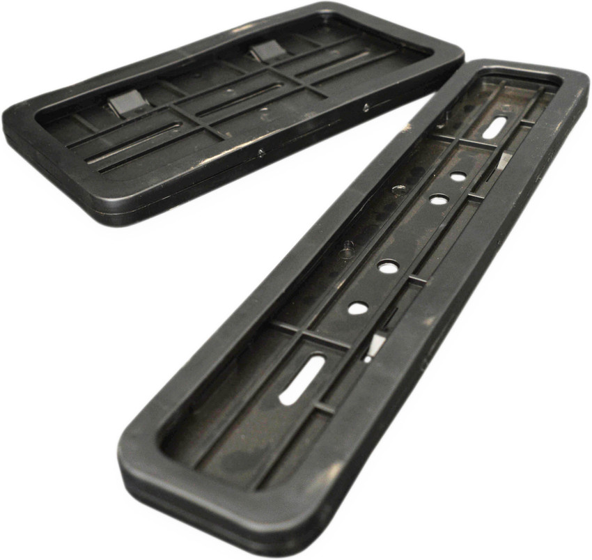 Bike number store plate frame