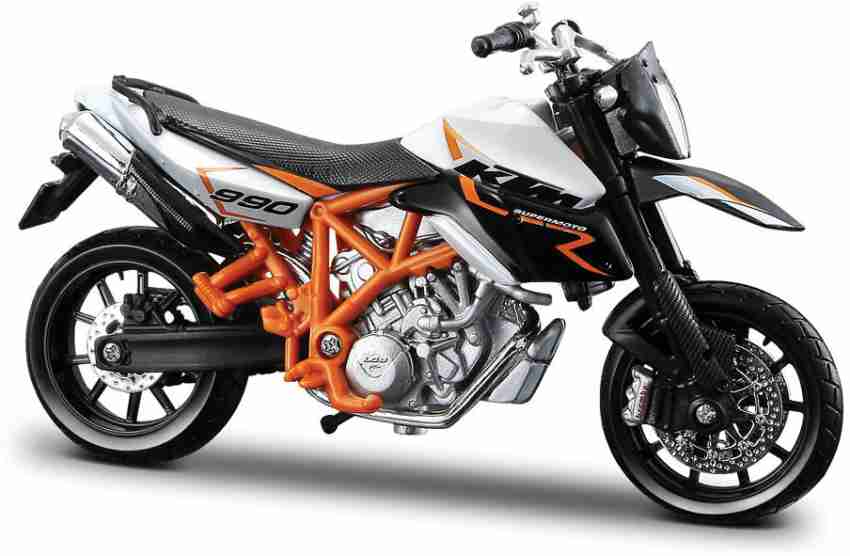 Bburago Die Cast 1 18 Scale KTM 990 Supermoto R Motorcycle