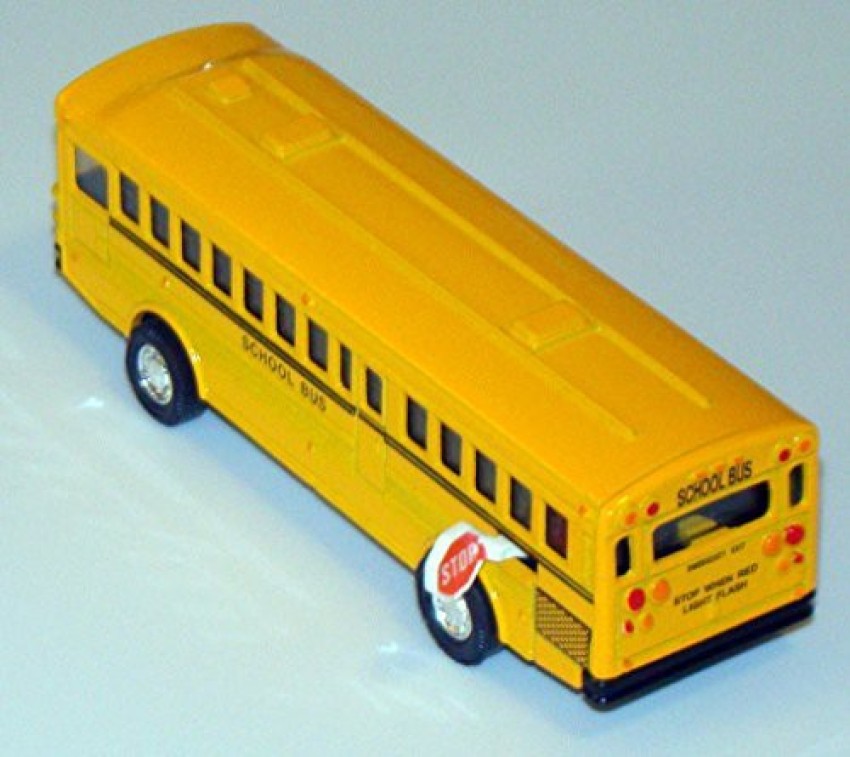 Flat nose school store bus toy