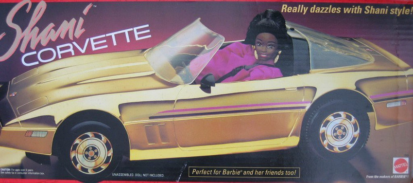 Corvette barbie car deals