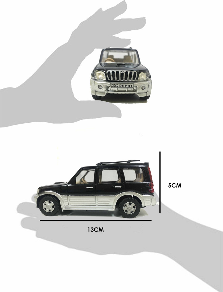 Black scorpio toy car 2025