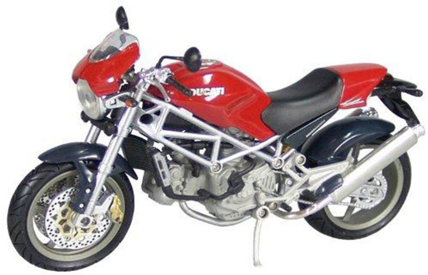 New-Ray 1:12 Ducati Monster S4 Diecast Motorcycle - 1:12 Ducati