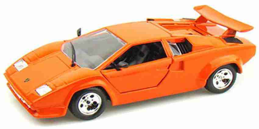 Vintage Burago 1/18 Scale DieCast Red Lamborghini Countach 5000  Quattrovalvole