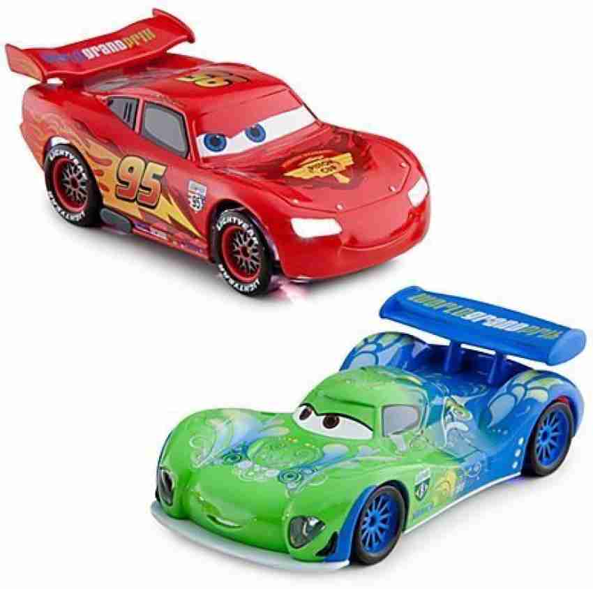 DISNEY Pixar Cars 2 Exclusive 148 Light Up Die Cast 2Pack