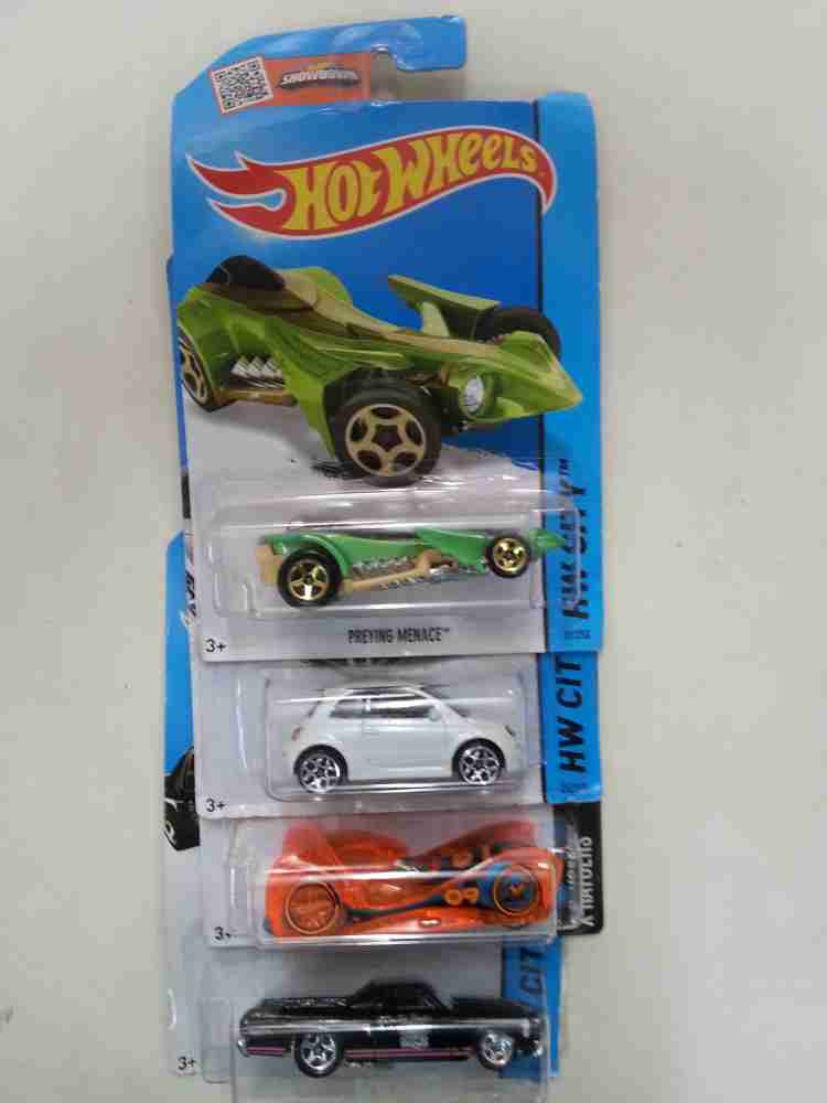 4 Car Pack For Hot Wheels