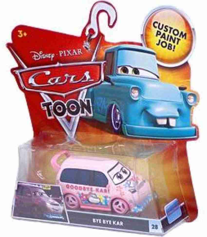 MATTEL Disney Pixar Cars Toon 155 Die Cast Car Bye Bye Kar