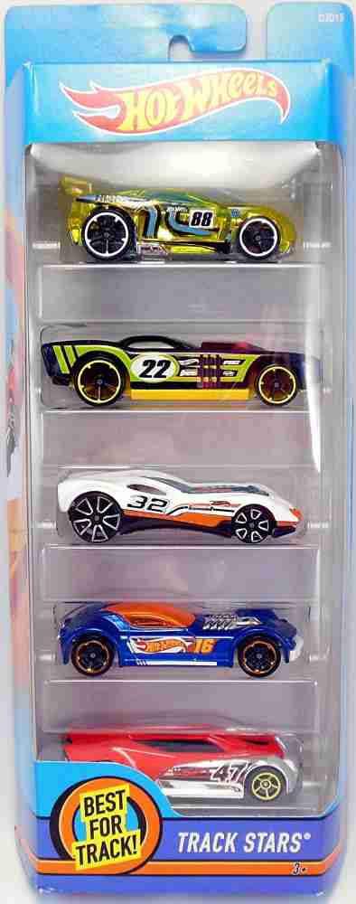 5 Car Gift Pack Model-Track Stars . shop for HOT WHEELS products