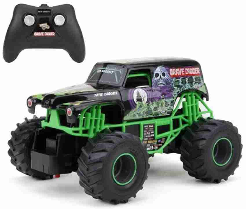 New bright cheap grave digger rc