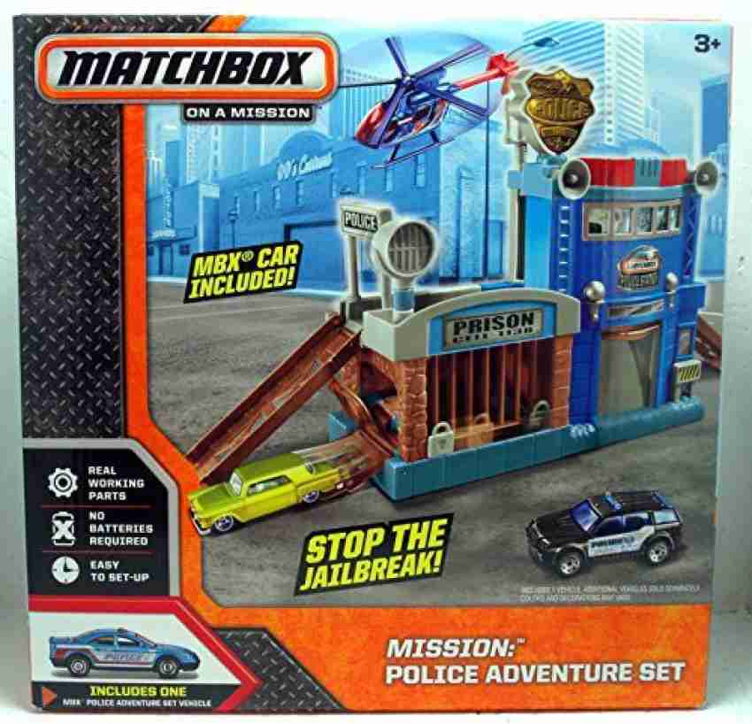 Matchbox police store adventure set