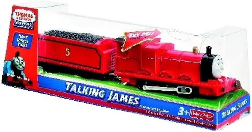 Talking james best sale trackmaster train