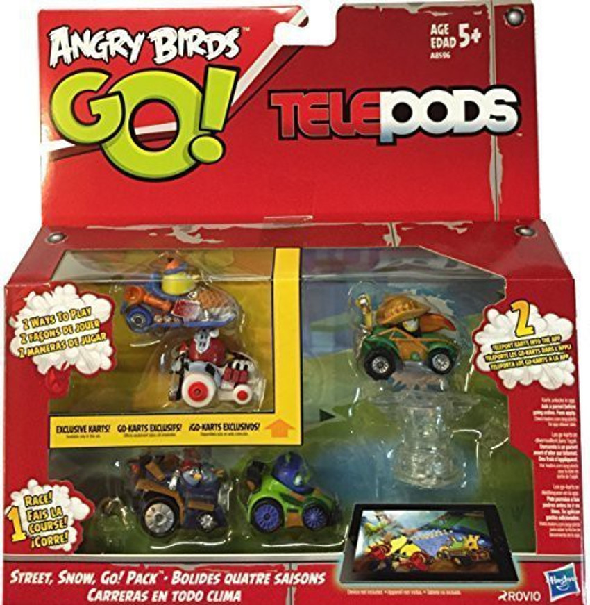 Angry Birds Go Telepods Street Snow Go Pack Exclusive Karts