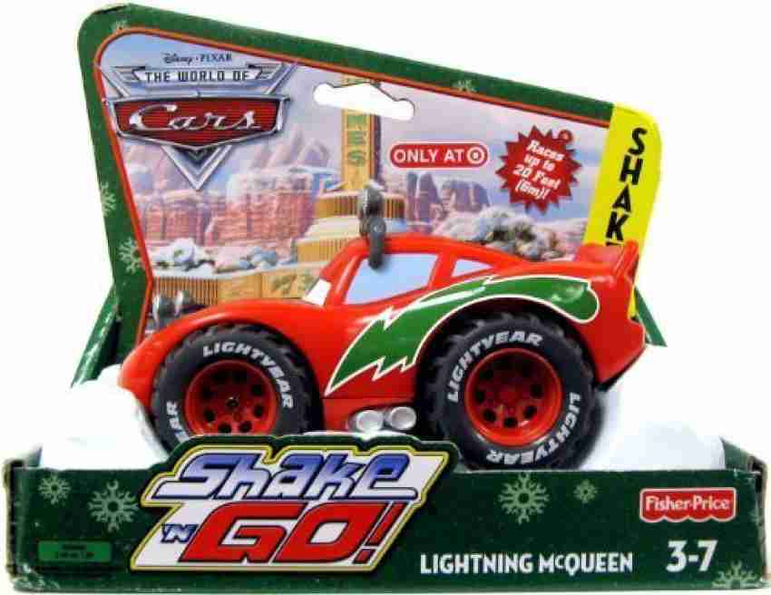 DISNEY Pixar Cars Movie Christmas Shake N Go Toy Figure Lightning