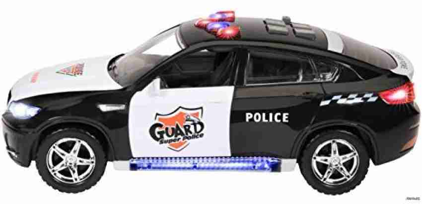 toy police car with siren and lights