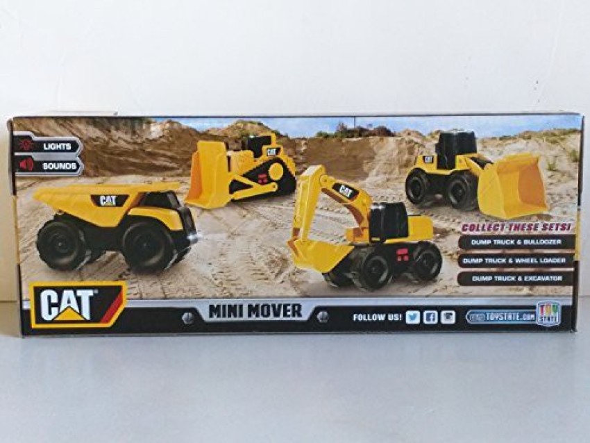 Cat Mini Crew 3 Pack - Dump Truck, Wheel Loader, & Excavator