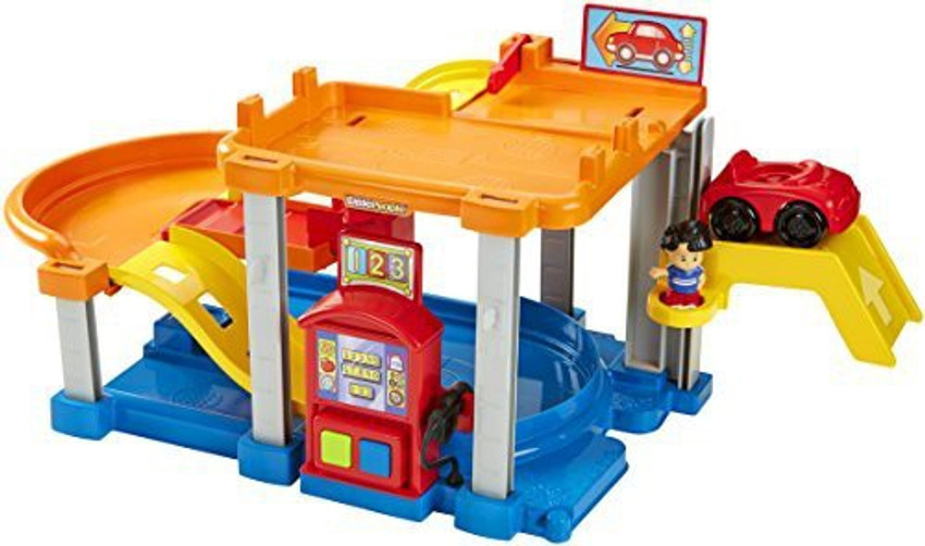 Fisher price racing ramps top garage