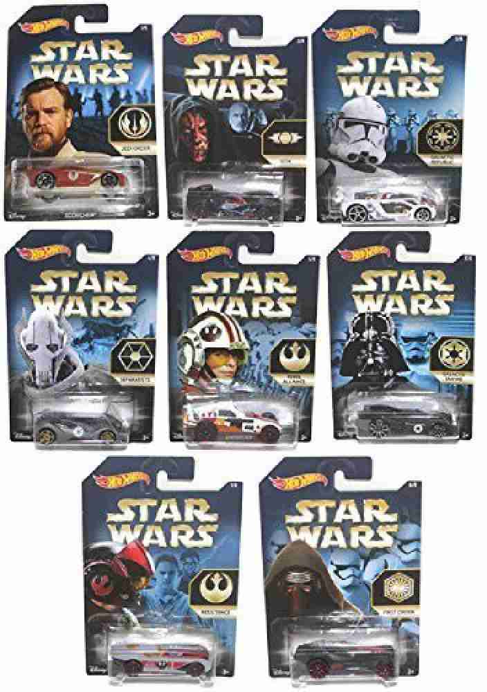 Star wars hot wheels set store of 8