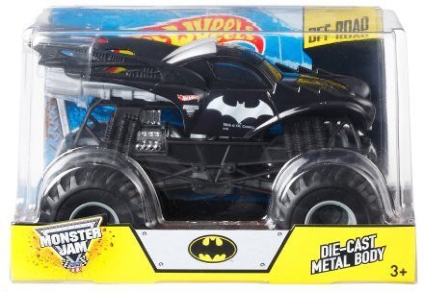 HOT WHEELS Monster Jam Batman Die Cast Vehicle 1:24 Scale Model