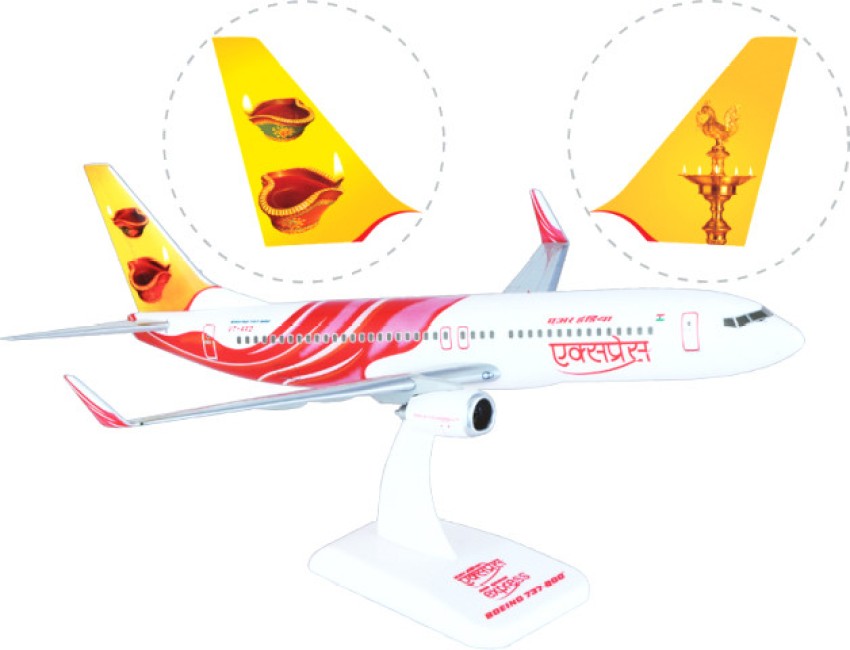 Hogan Wings Aircraft scale model, Boeing 737-800 Air India Express