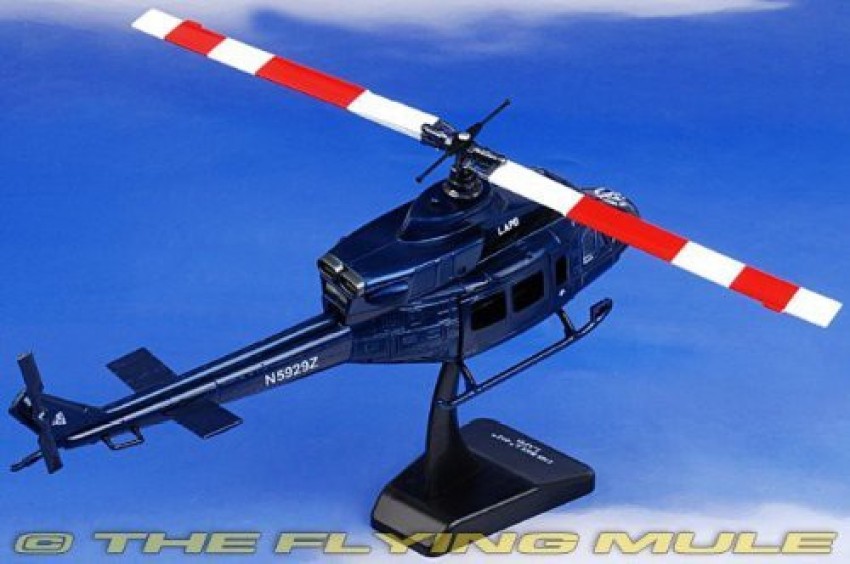 New-Ray 1/48 Lapd Helicopter Bell 412 - 1/48 Lapd Helicopter Bell