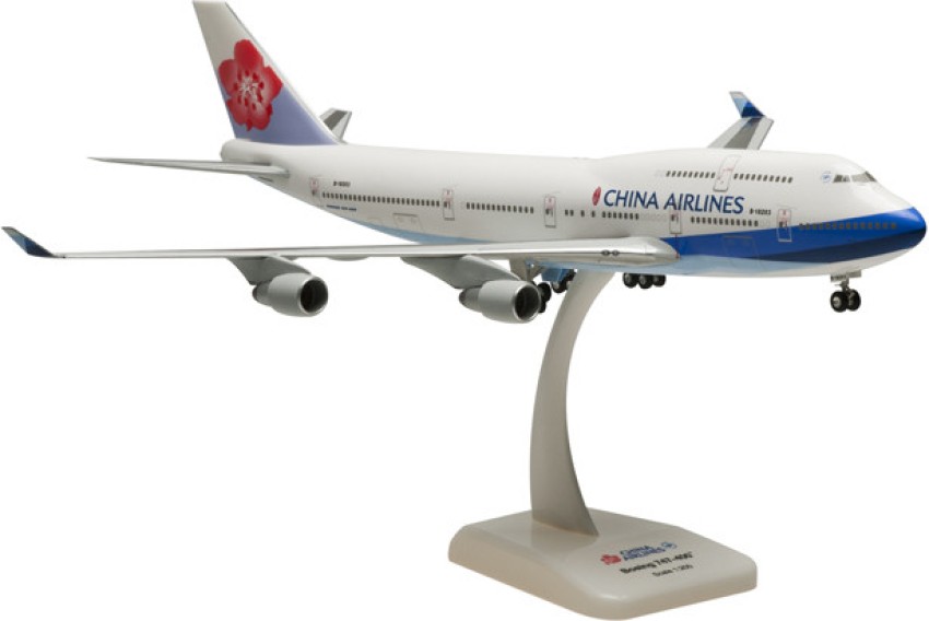 Hogan Wings Boeing 747-400 China Airlines , Scale 1:200 With Stand With  Gear - Boeing 747-400 China Airlines , Scale 1:200 With Stand With Gear .  shop for Hogan Wings products in India. Toys for 10 - 15 Years Kids. |  Flipkart.com