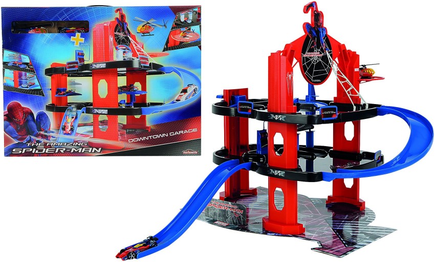 Spiderman garage clearance toy