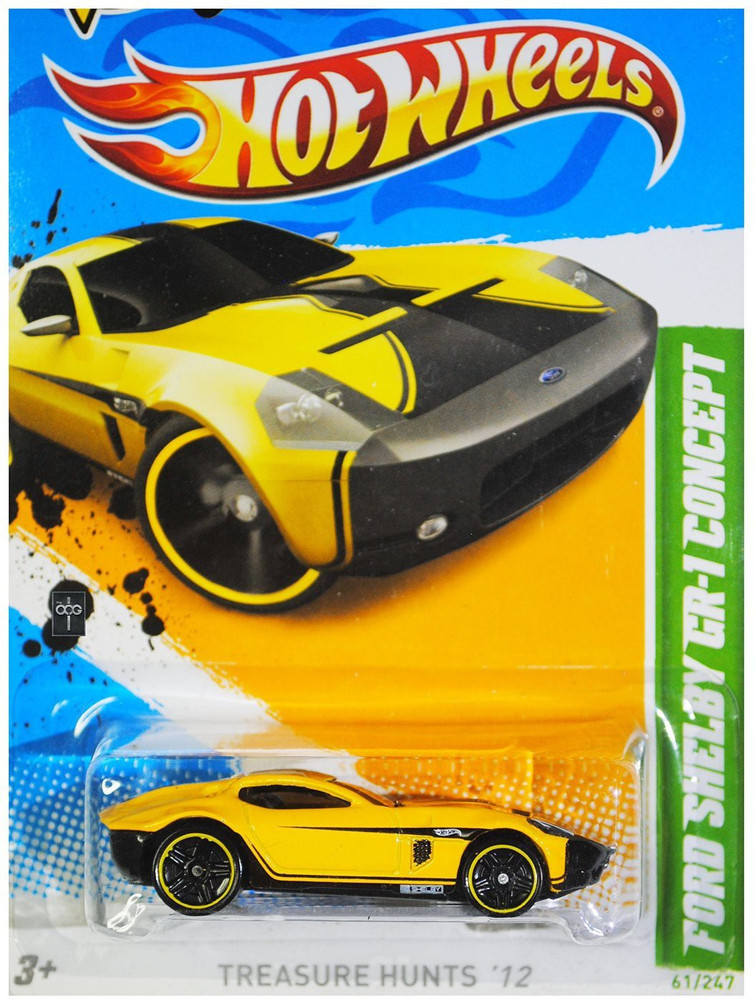HOT WHEELS T Hunt Ford Shelby GR 1 Concept Treasure Hunt T Hunt