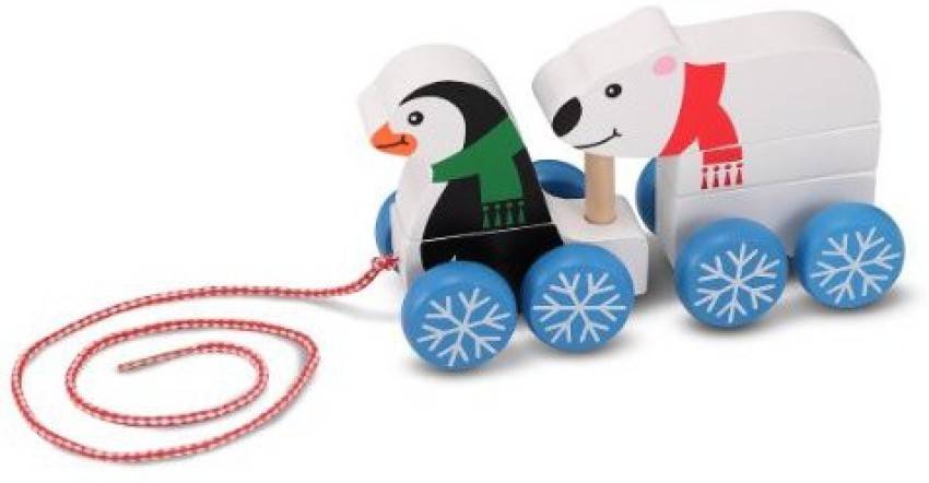 MELISSA DOUG Penguin And Polar Bear Pull Along Penguin And Polar Bear Pull Along Buy Penguin Polar Bear toys in India. shop for MELISSA DOUG products in India. Flipkart