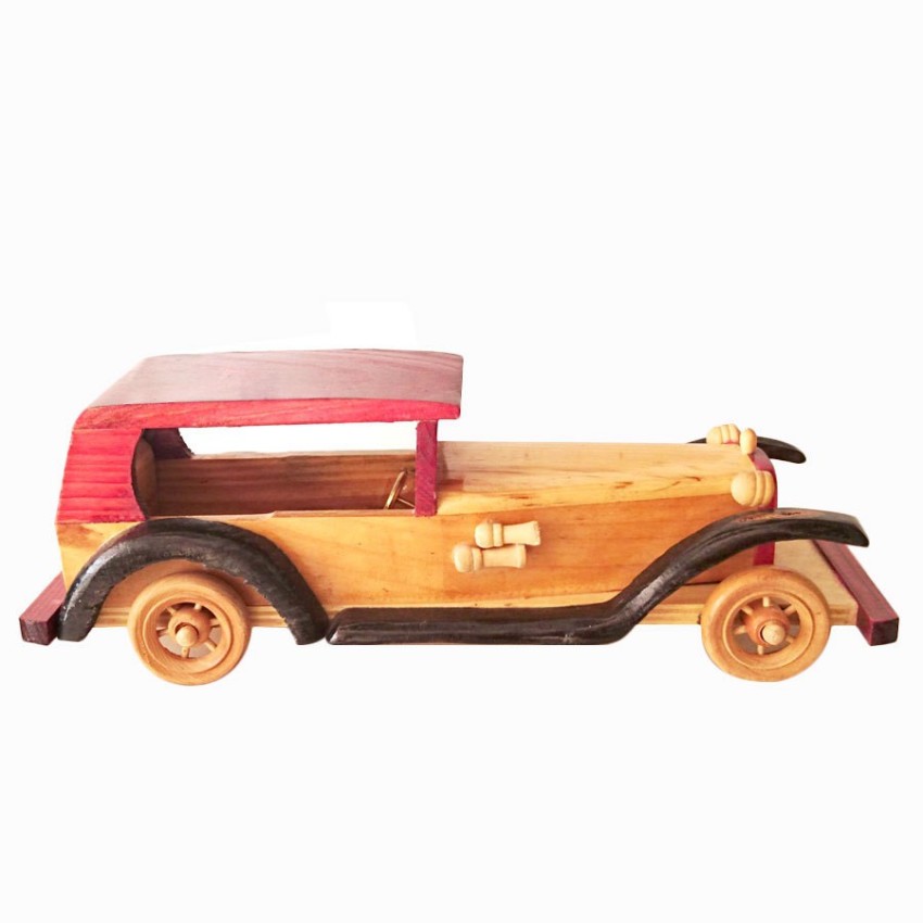 Wooden Vintage Car