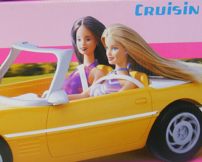 BARBIE Car Rare Cruisin Corvette Vehicle Car Rare Cruisin