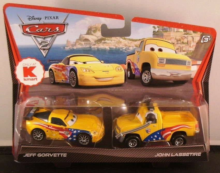 Cars 2 jeff online gorvette toy