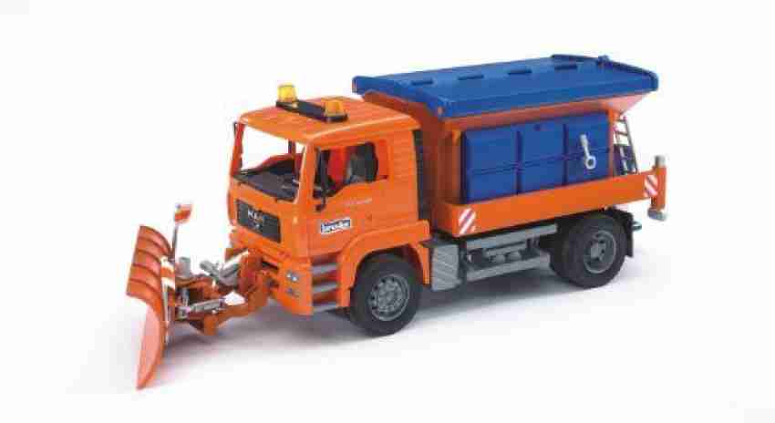 Bruder mb arocs snow best sale plow truck