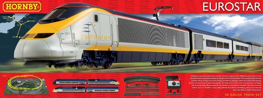 eurostar toy train set