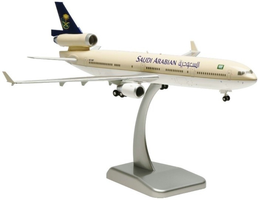 Hogan Wings MD-11 Saudi Arabian Airlines, Scale 1:200 (with Stand 