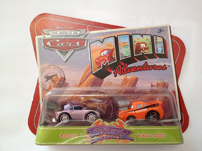 DISNEY PIXAR CARS MINI ADVENTURES BOOST SNOT ROD TUNERZ SAVE 6% GMC