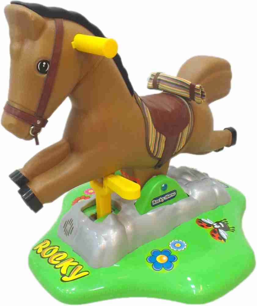 Motorized rocking hot sale horse