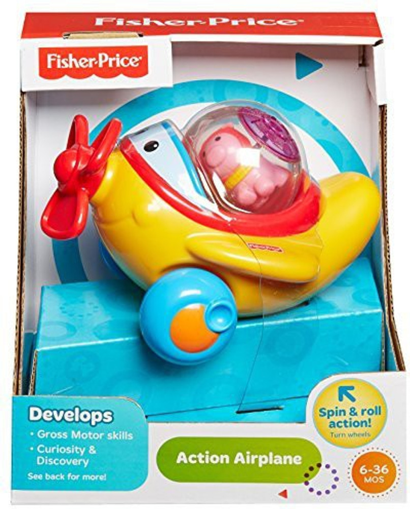 FISHER PRICE Roll A Rounds Action Airplane Roll A Rounds Action