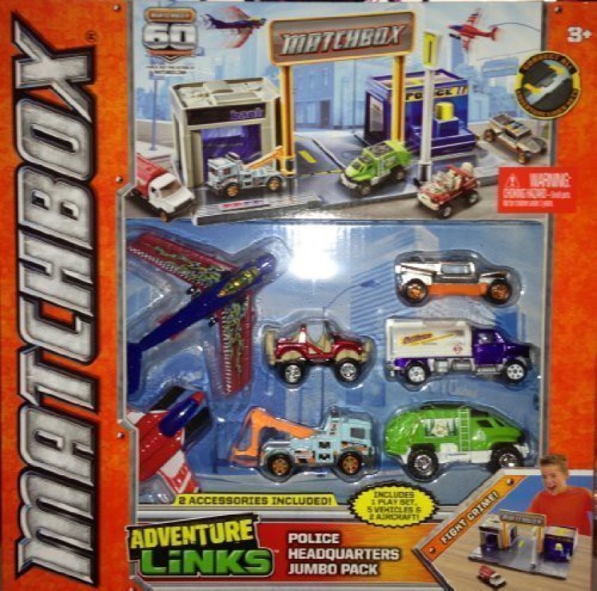 Matchbox real best sale adventure construction playset