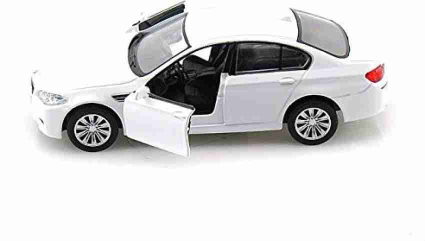 BMW M5 Model Car Scale 1:36 Car Toy for Kids Boys Pull Back White