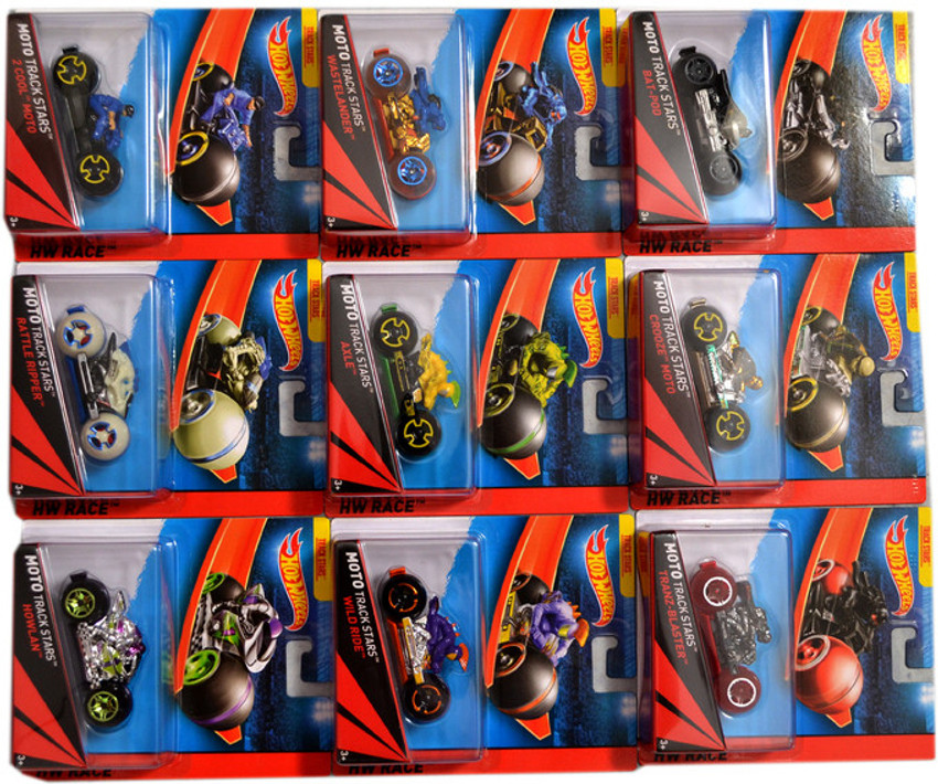 Hot wheels shop bike set