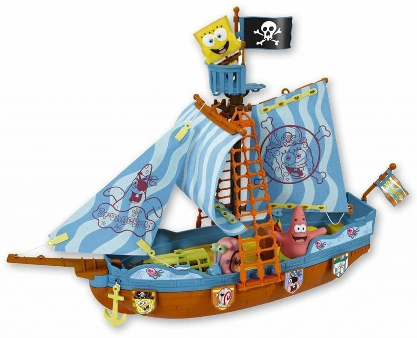 Spongebob boat toy clearance