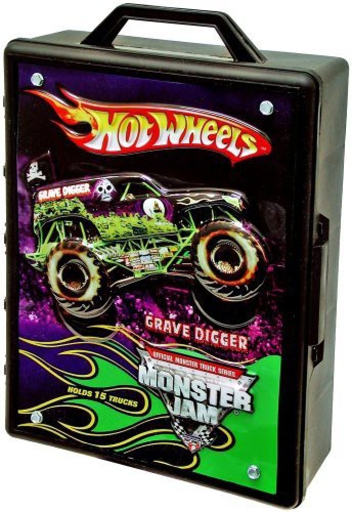 Hot wheels monster sales jam case